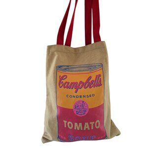 Andy Warhol Campbell's Soup Canvas Tote Bag